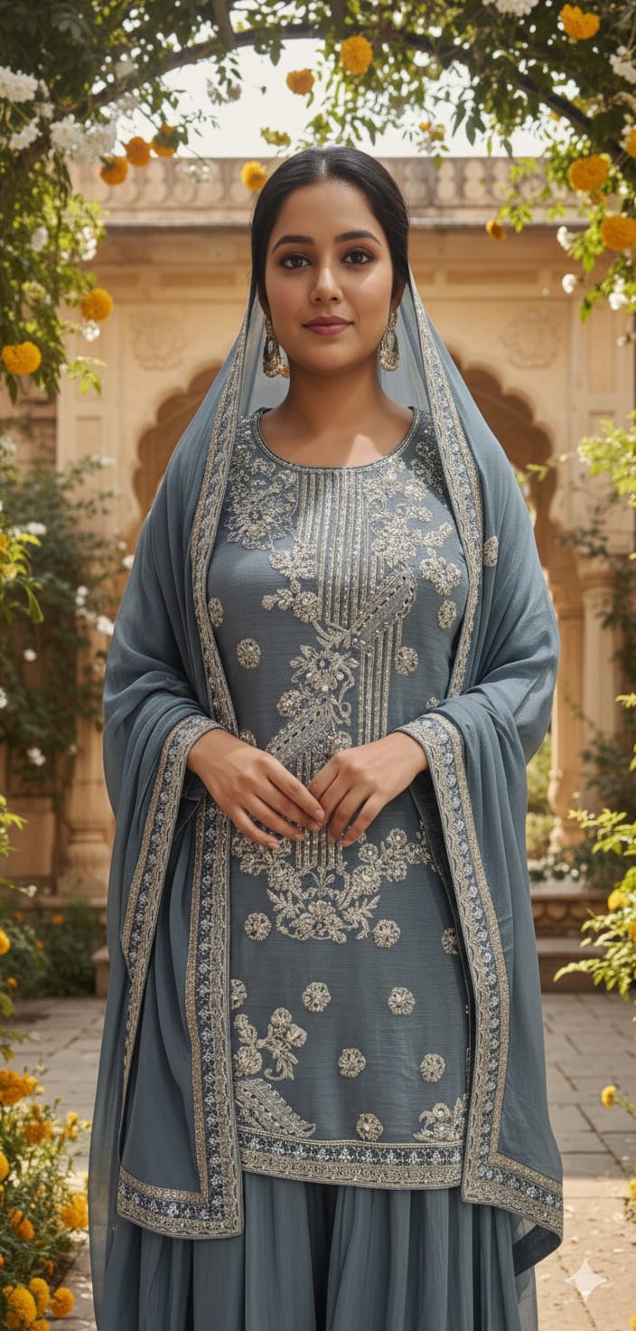 Sharara Suit (F00287)