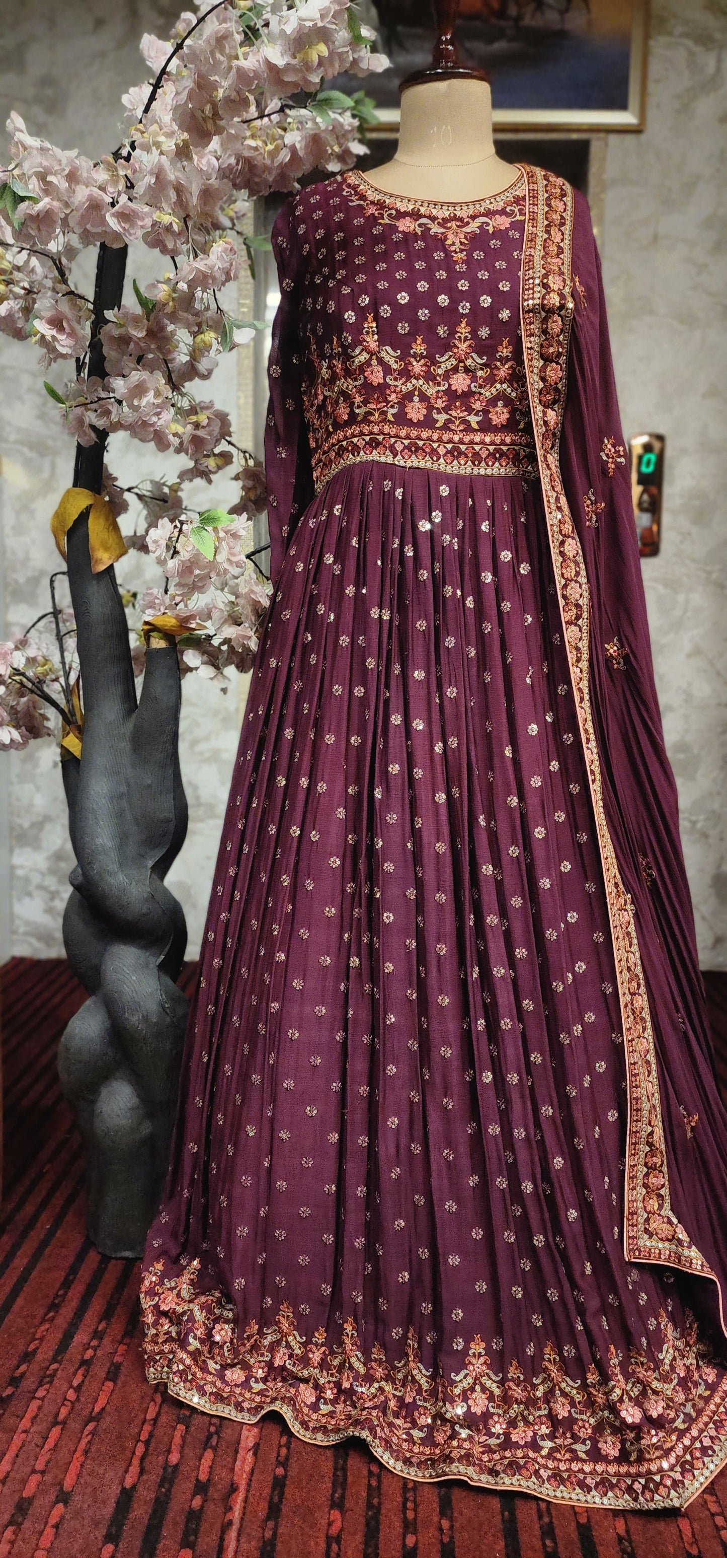 Designer Anarkali (F000H5)