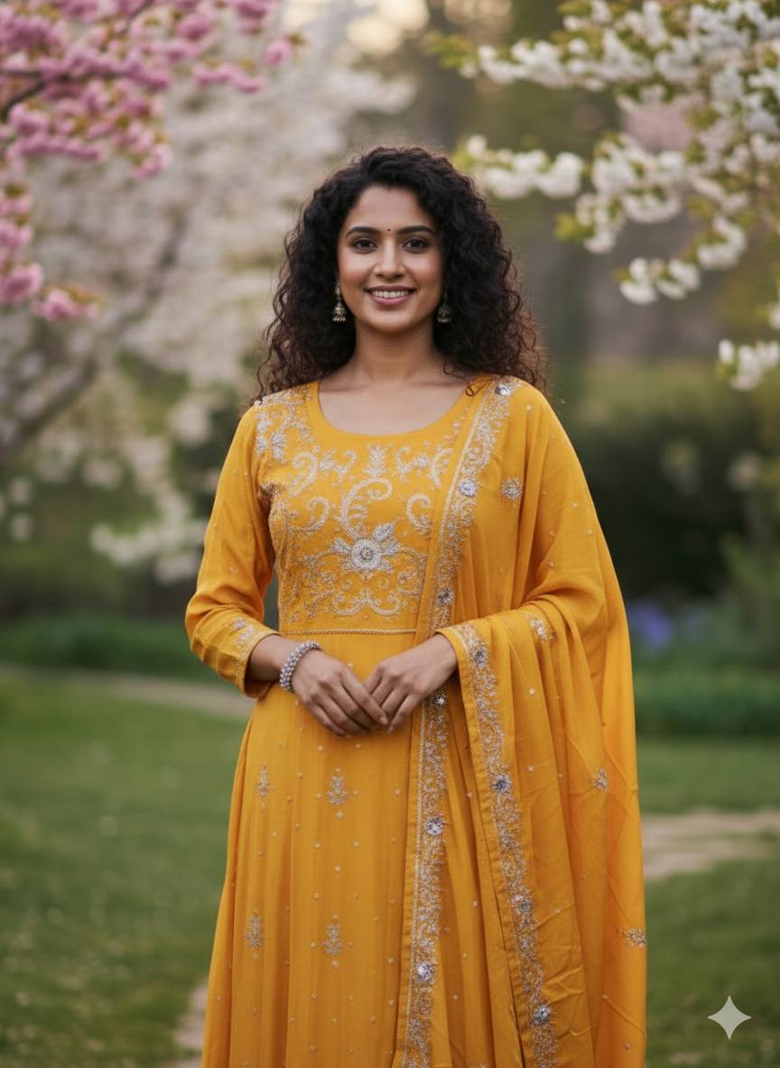 Anarkali Dress (F000QR)