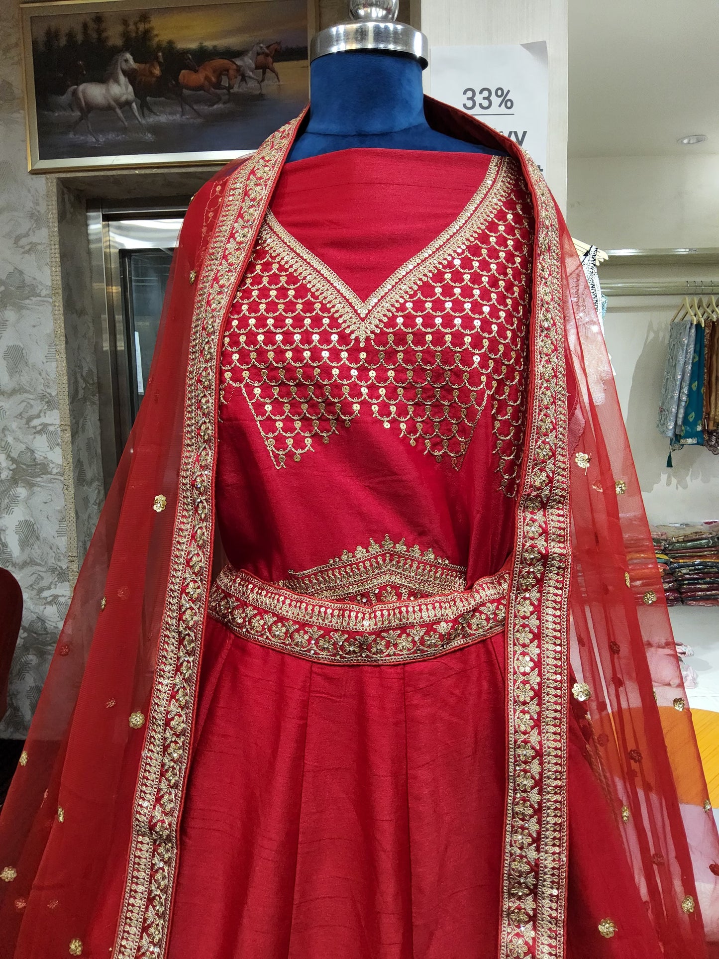 Bridal lehenga (72839)