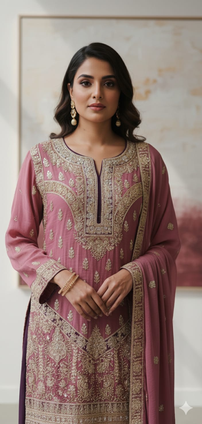 Sharara suit (G000QW)