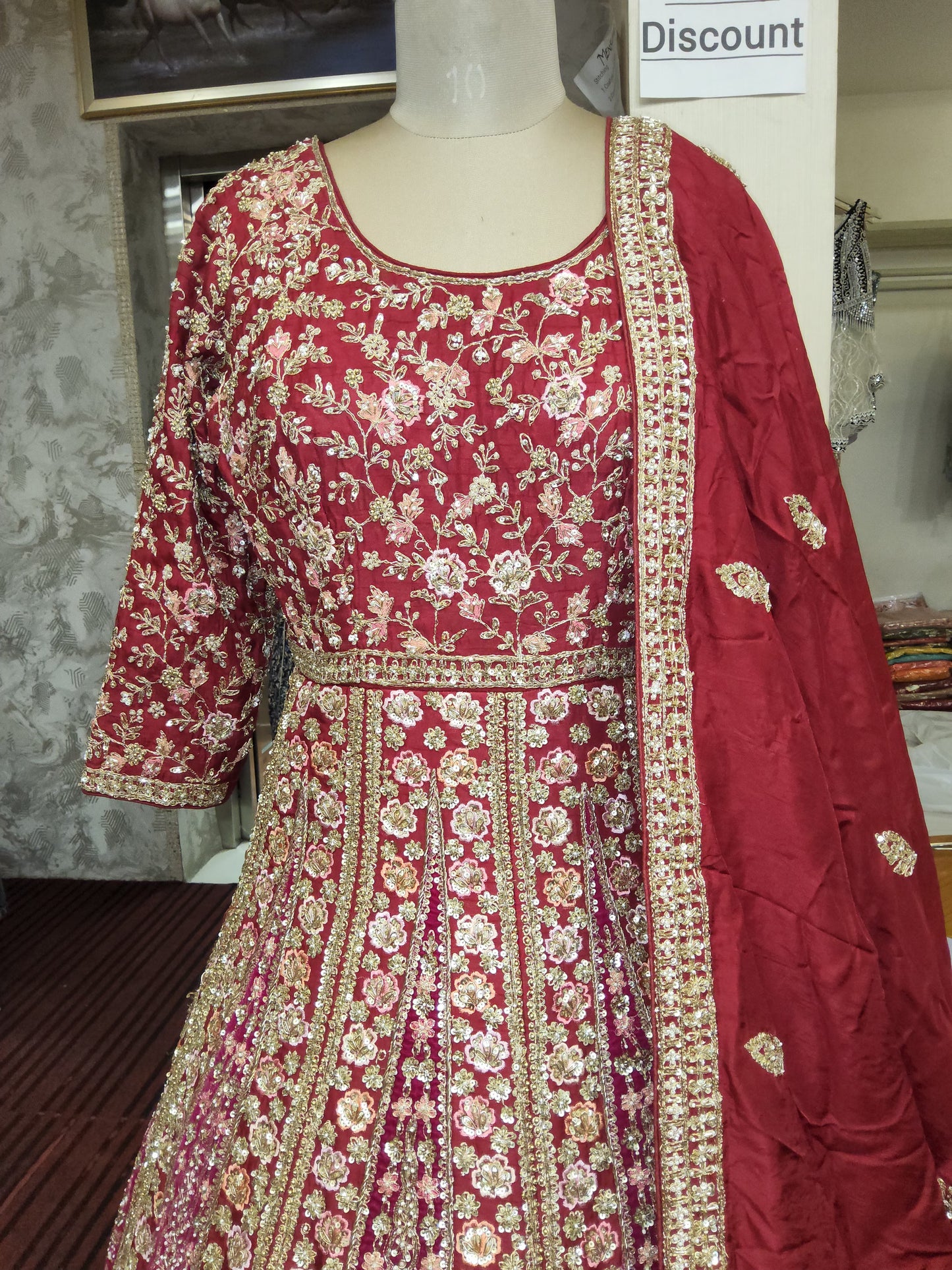 Bridal Lehenga (F002MJ)