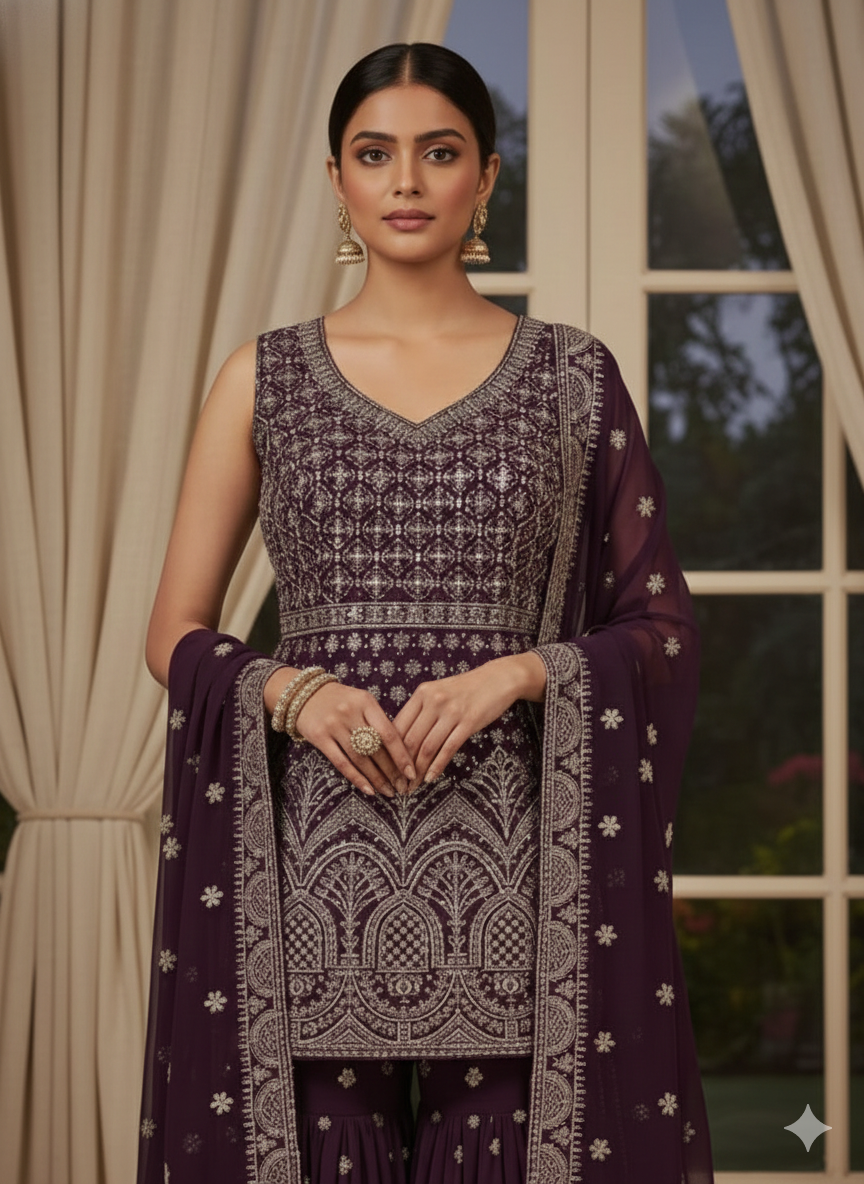 Sharara suit (G000kQ)