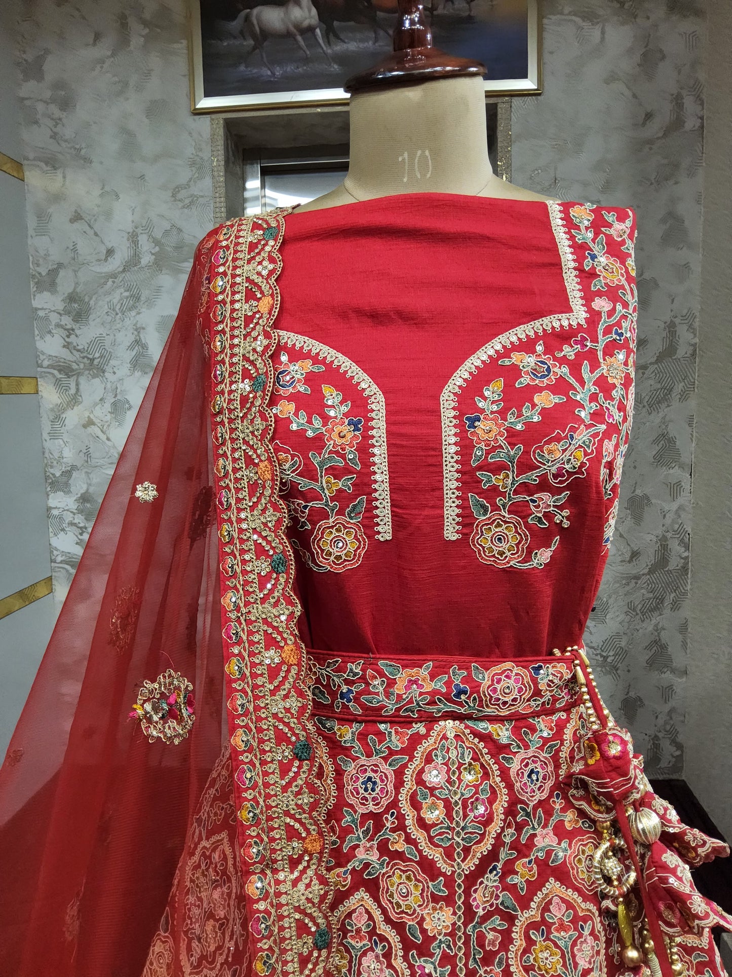Bridal Lehenga (G01JT)