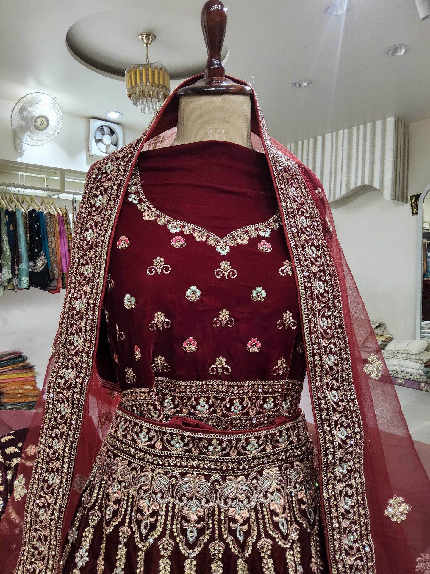 Bridal Lehenga (F001AC)