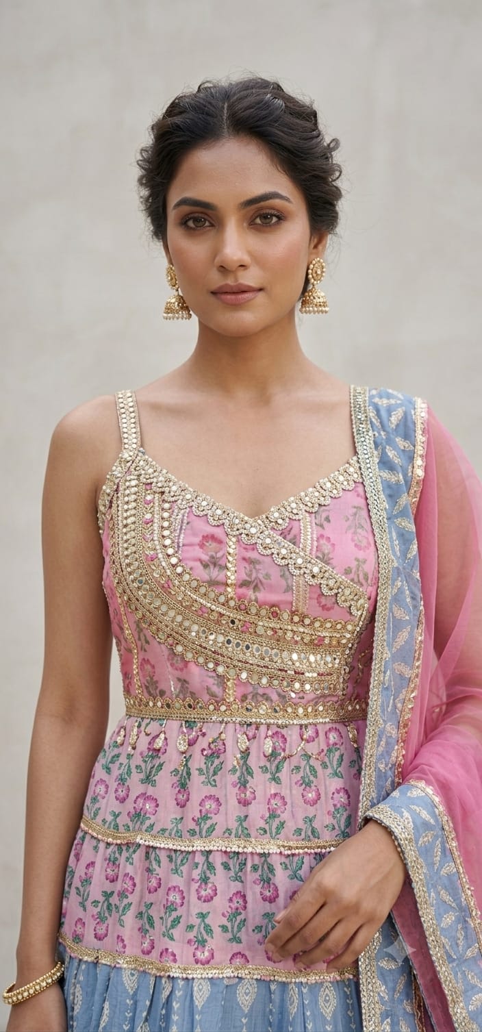 Anarkali suit (f0025H)