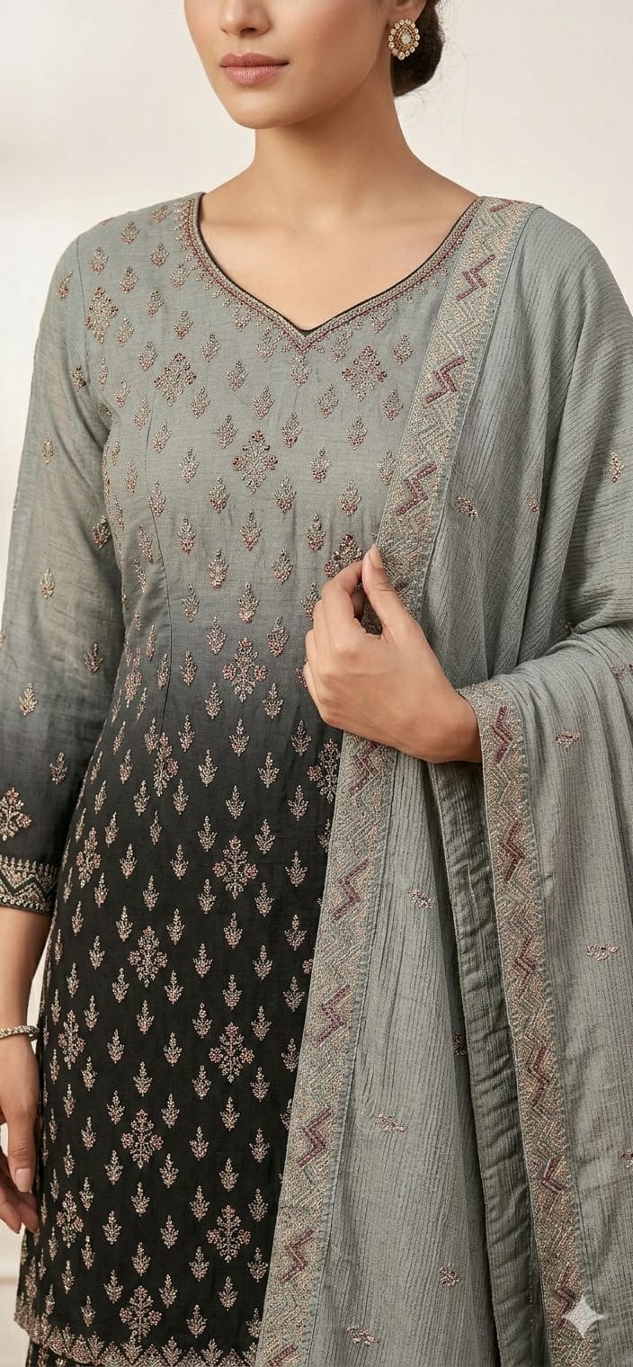 Sharara Suit (F002GW)