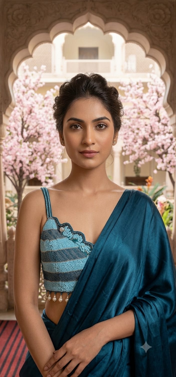 Stitched Saree (G0205)