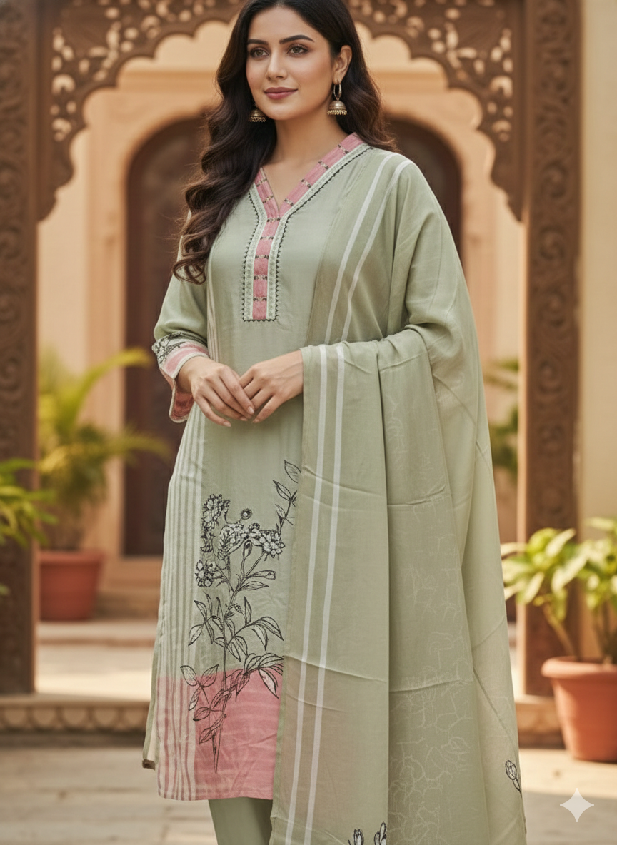 Pant suit (73237)