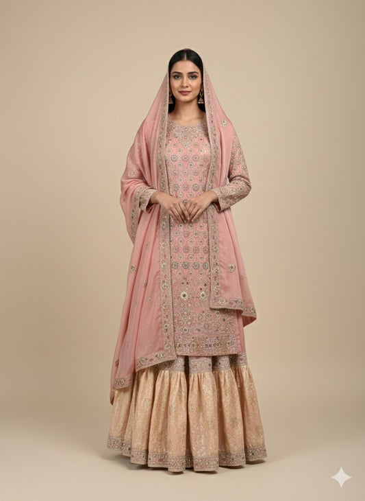 Sharara suit(F001WJ)