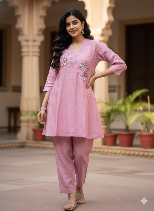 Pant suit(72974)