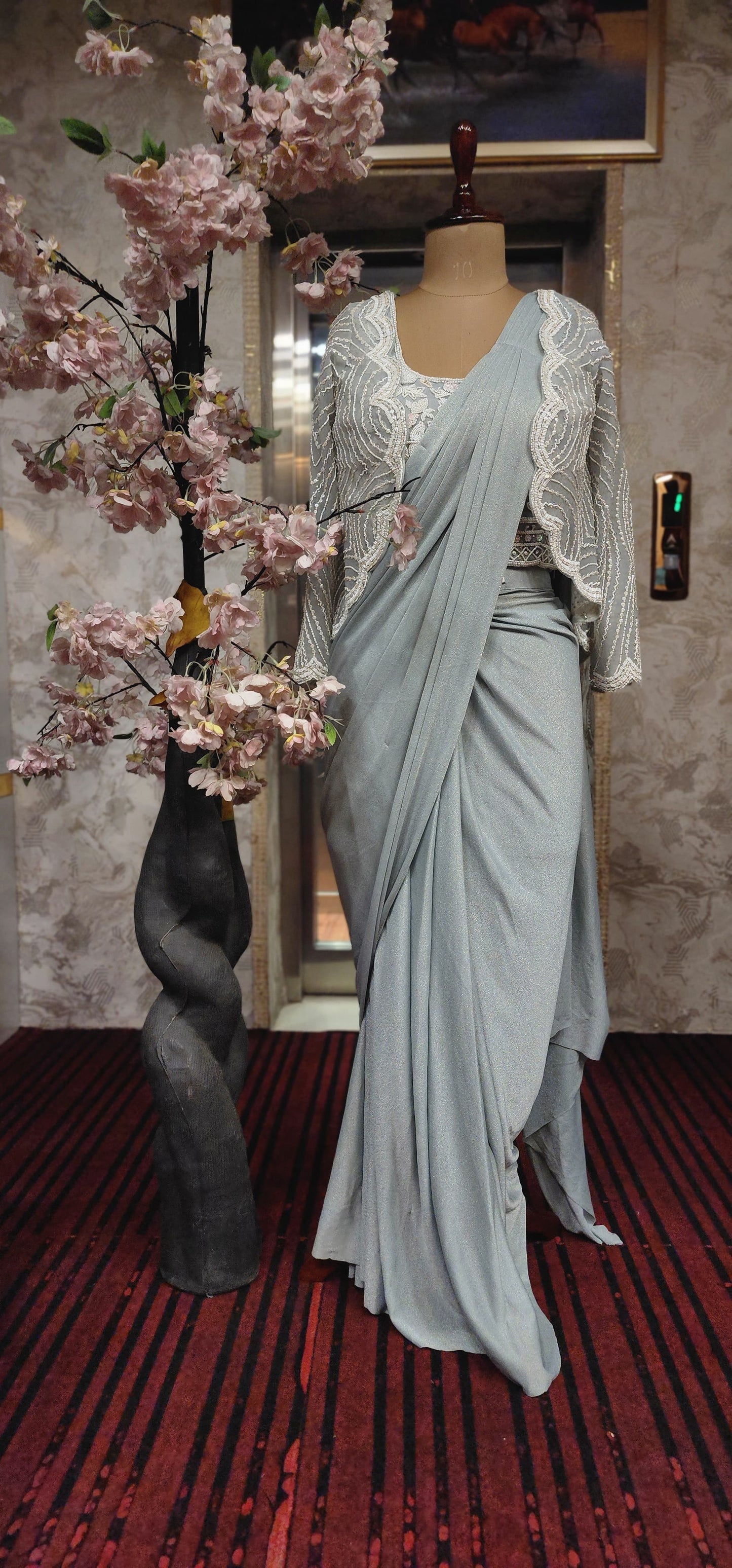 Stitched Saree (F0015F)