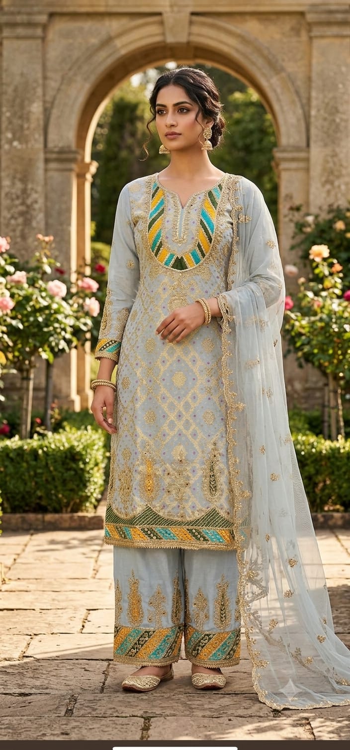 Sharara suit (F000WF)