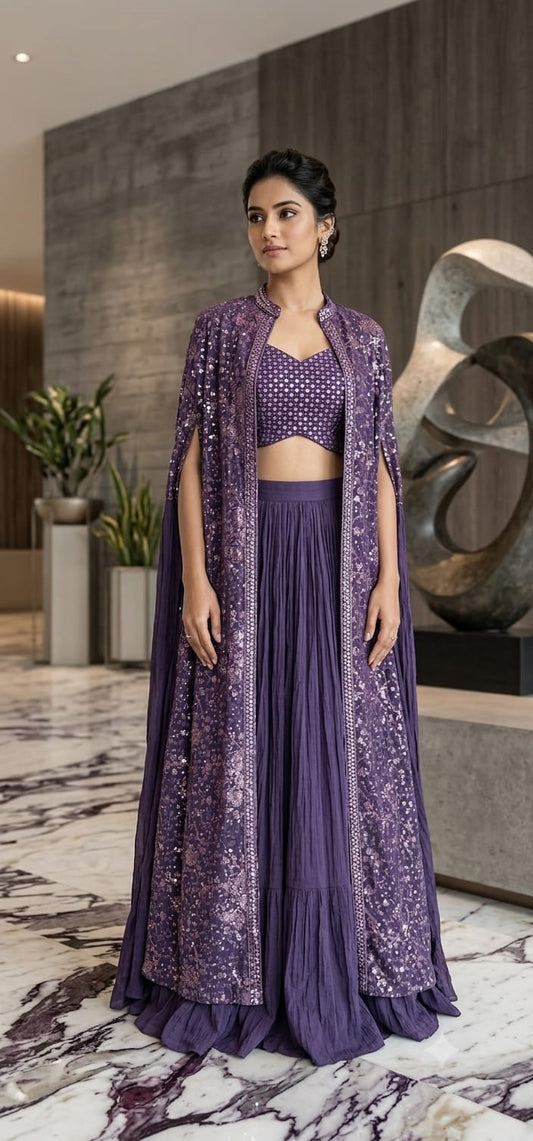 Indowestern Lehenga (72872)