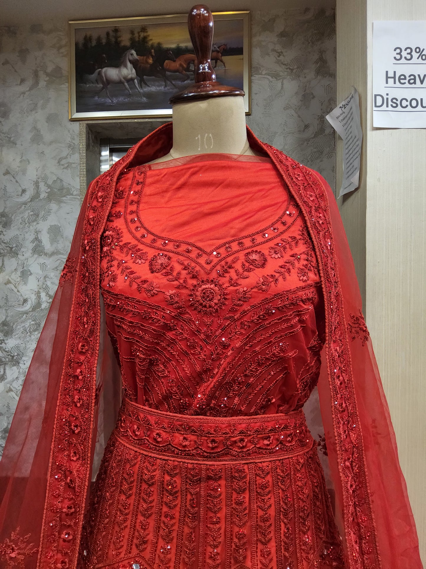 Bridal Lehenga (G01D8)