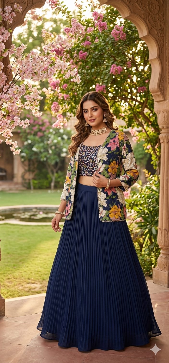 Indowestern Lehenga (G01LZ)