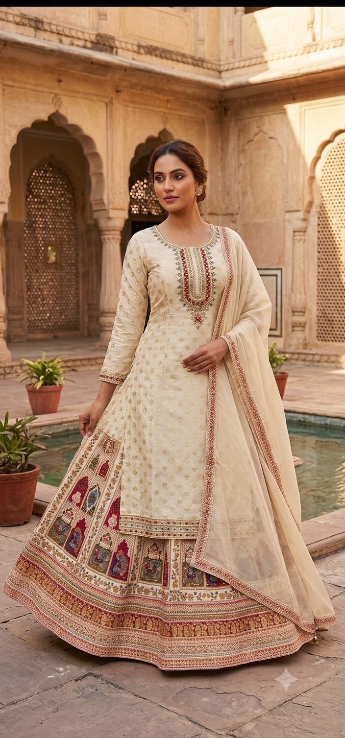 Lehenga Kurti (73285)