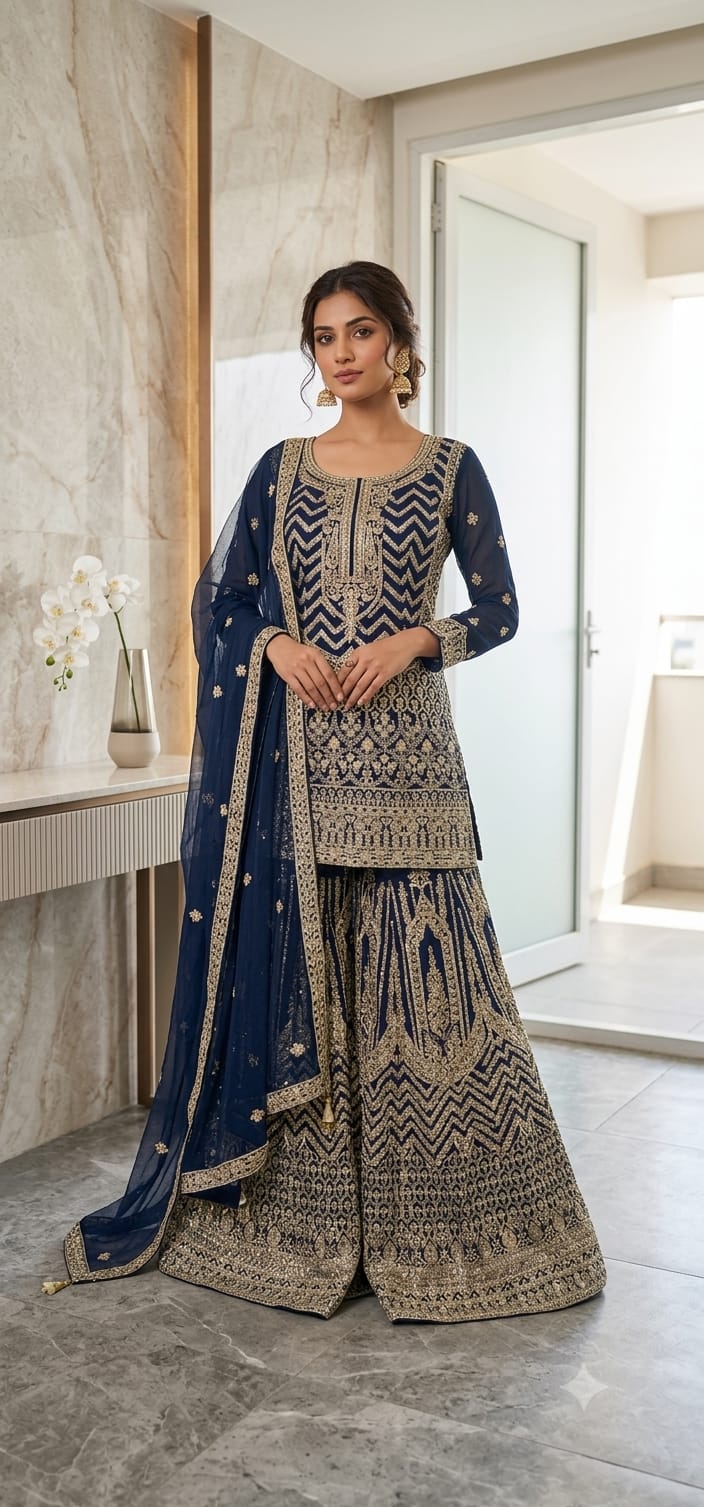 Sharara suit (G000RN)
