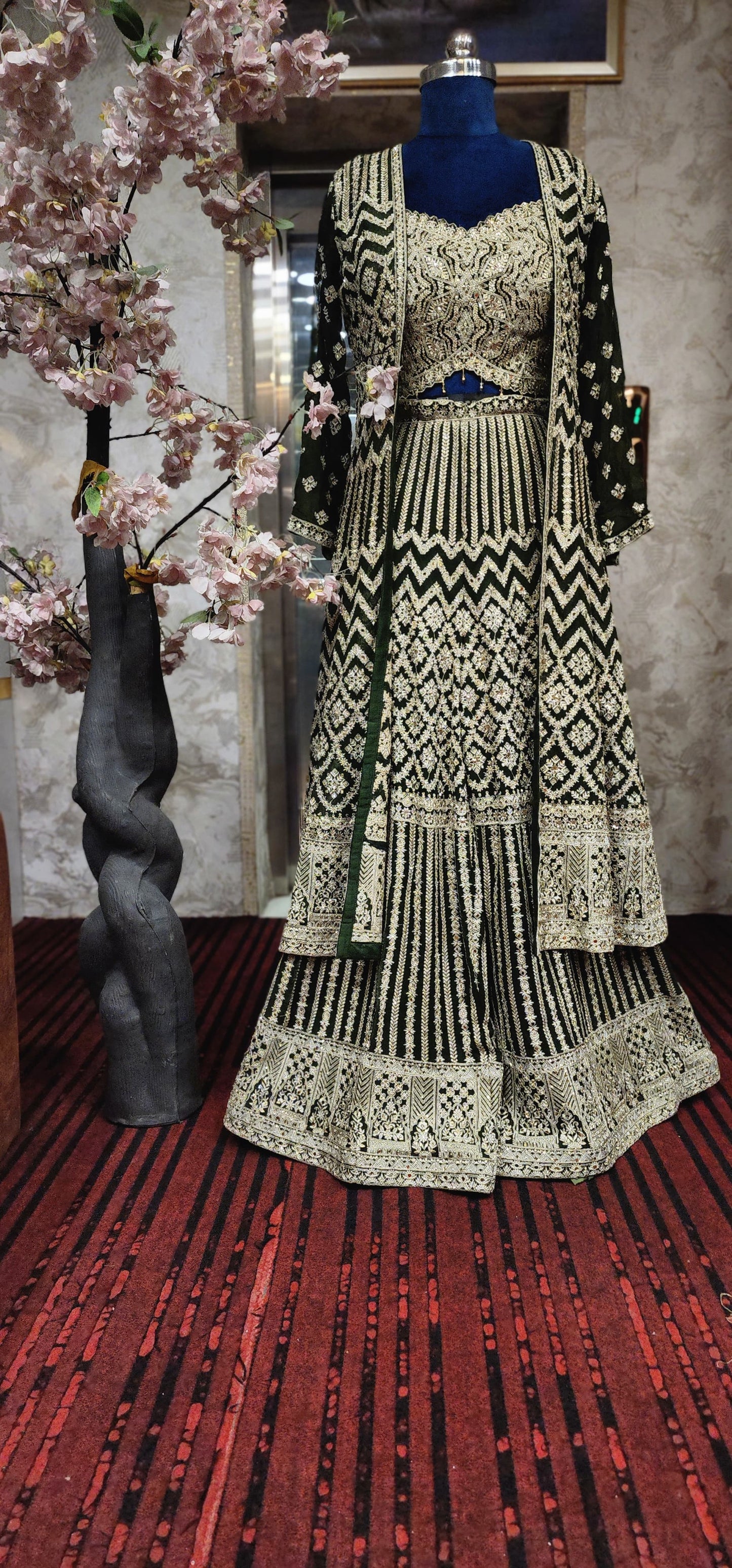 Indowestern Dress (F001PK)