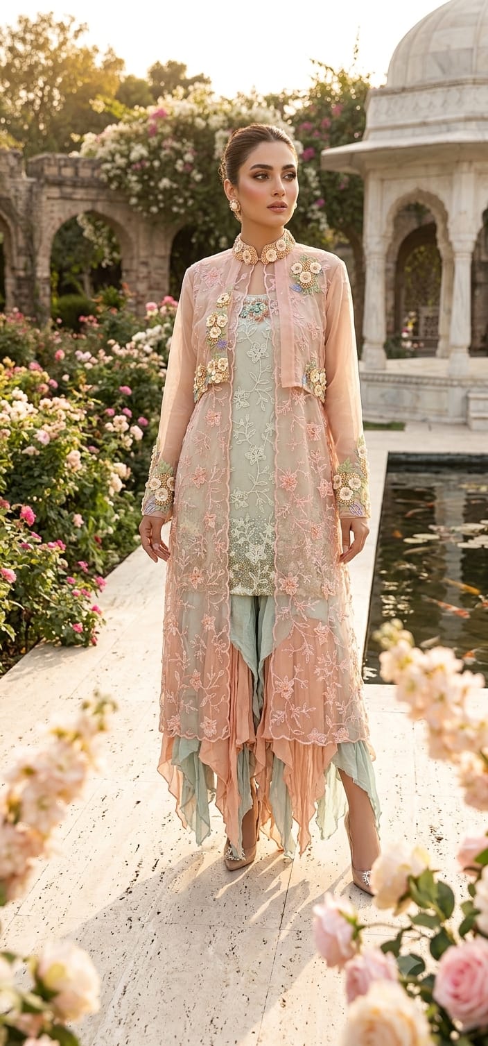 Sharara suit (M)