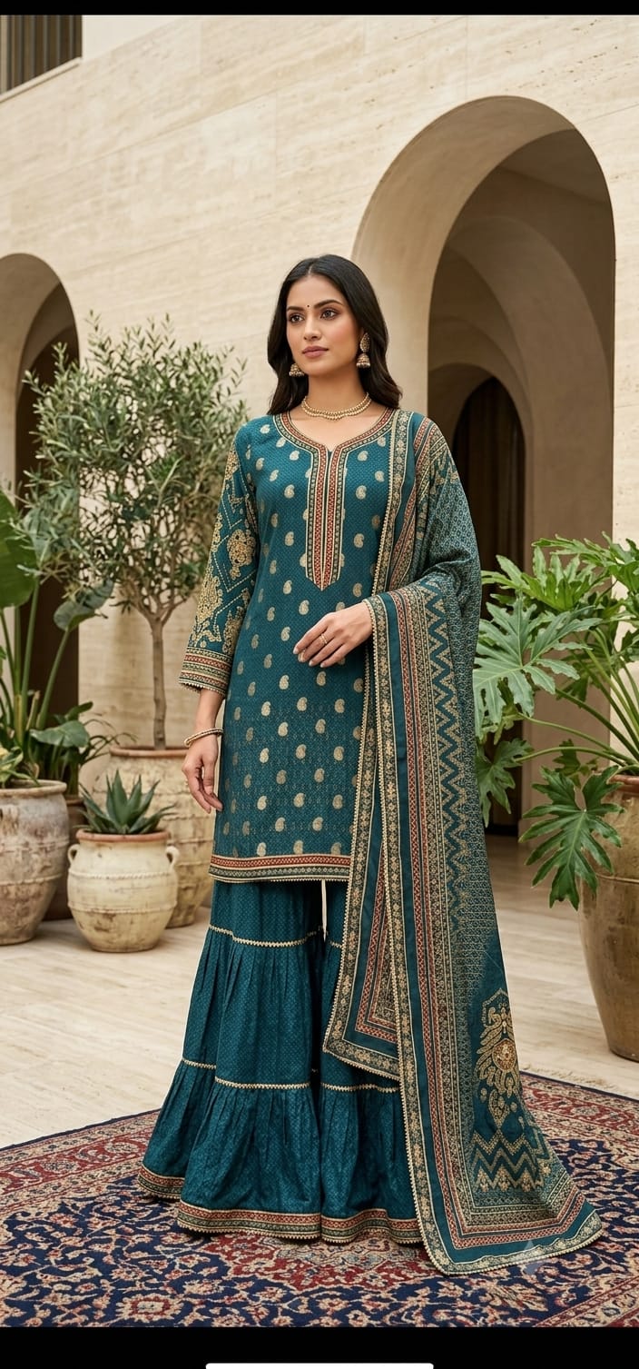 Sharara suit (73362)