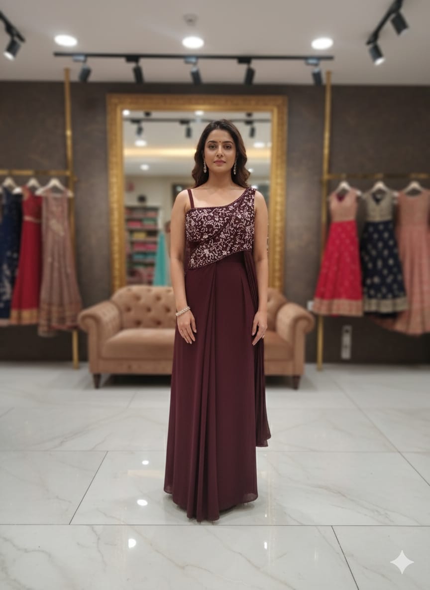 Indowestern Dress (702663)