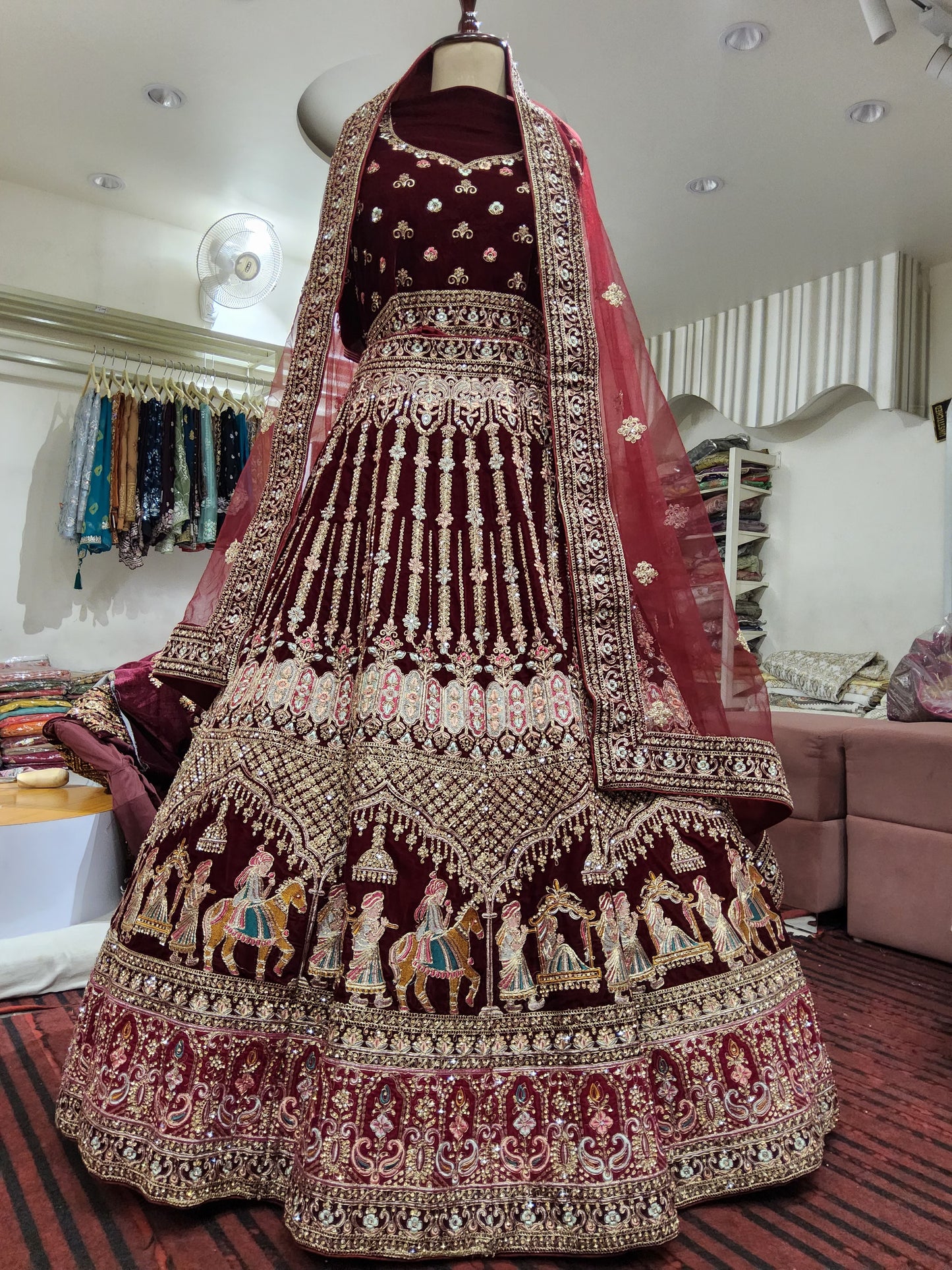 Bridal Lehenga (F001AC)