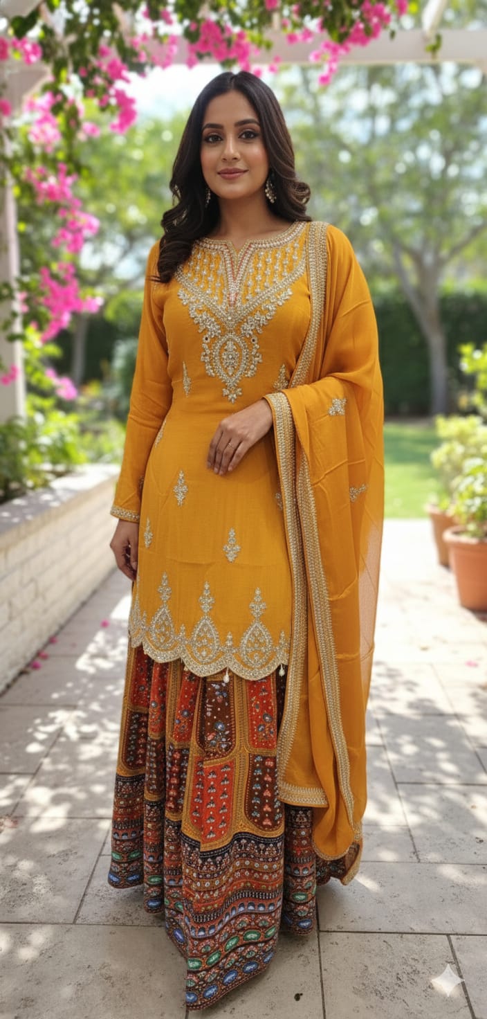 Sharara suit (73284)