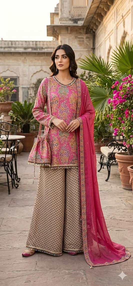 Sharara suit (F002L2)