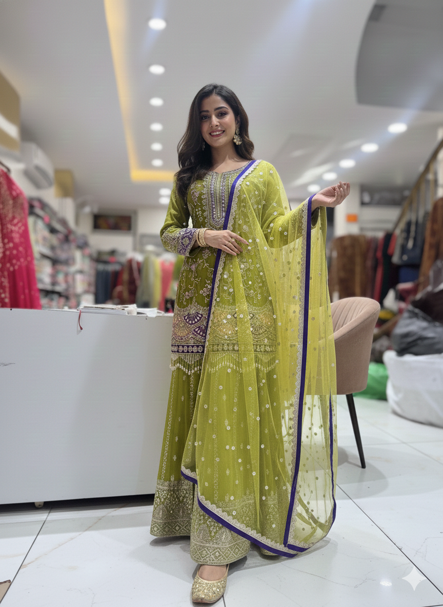 Sharara suit (73104)