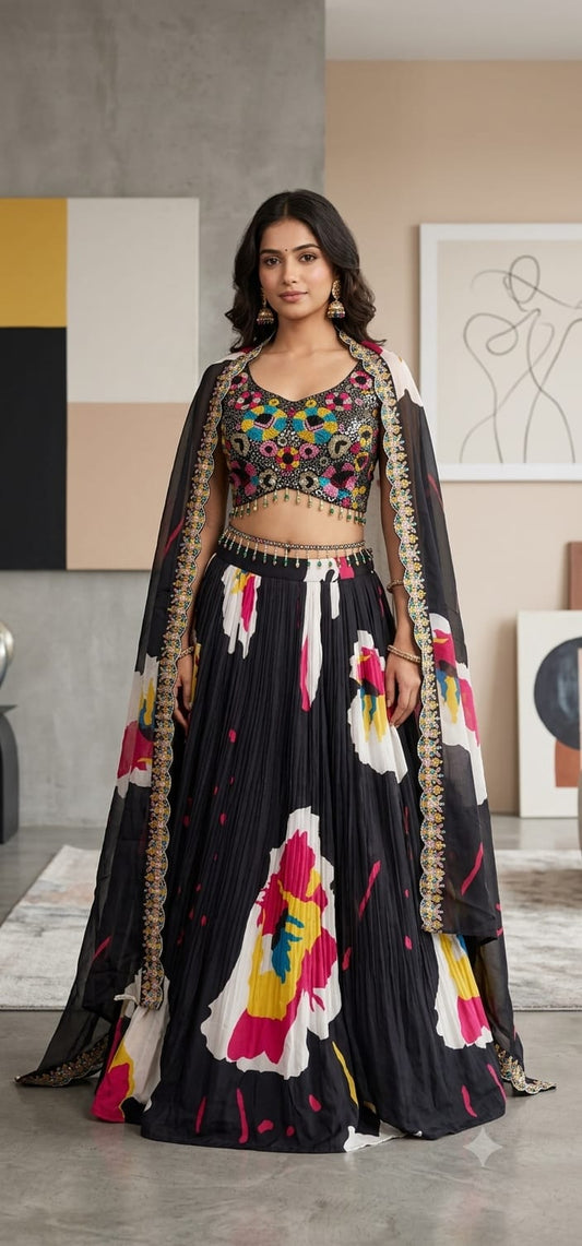 Indowestern Lehenga (G01LT)