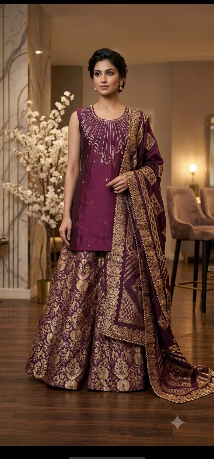 Sharara suit (M)