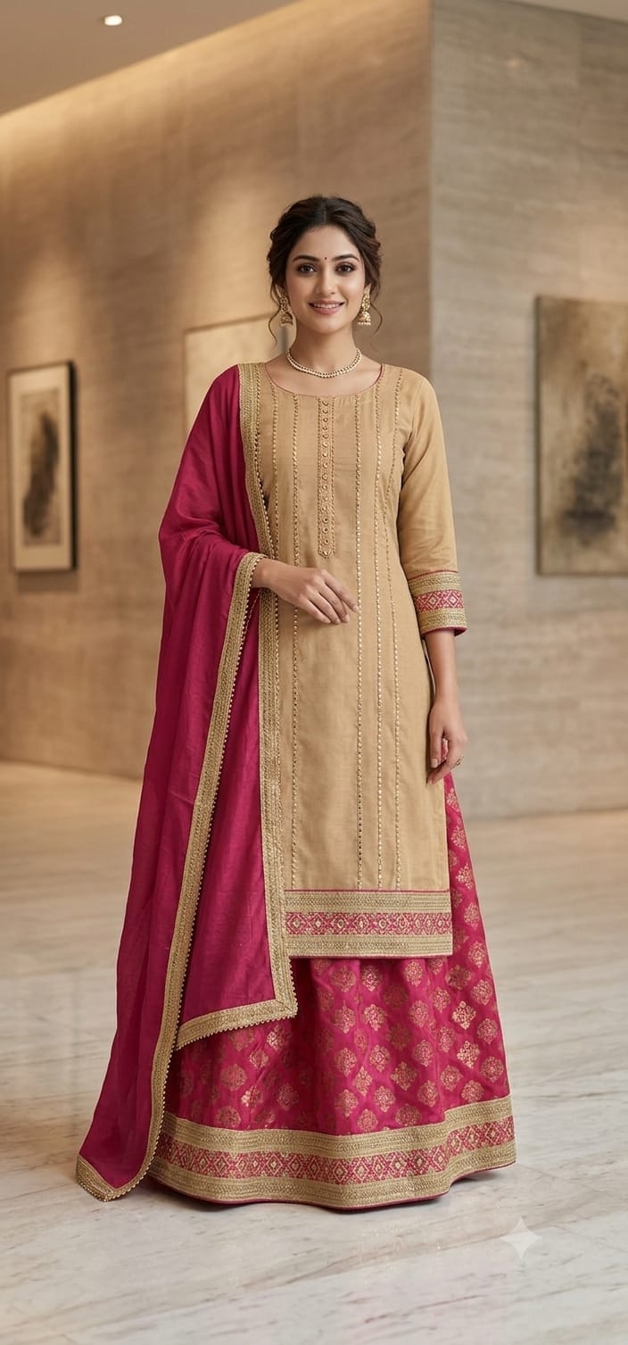 Lehenga kurti (F00284)