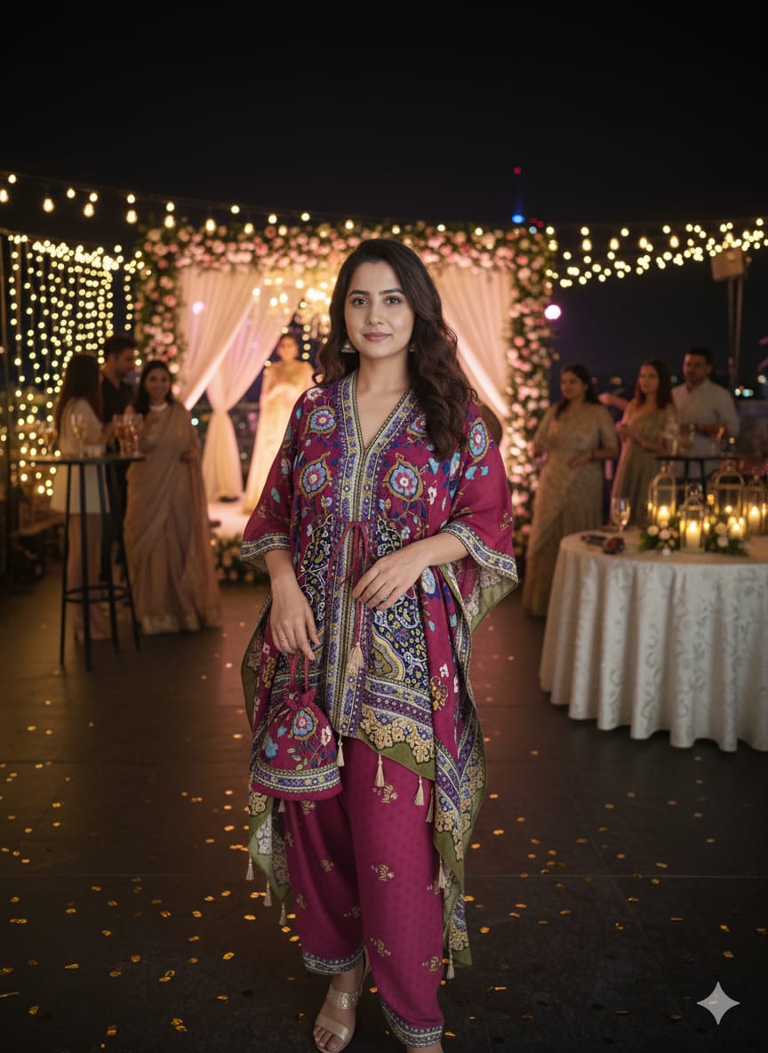 Indowestern kaftan (G01CU)