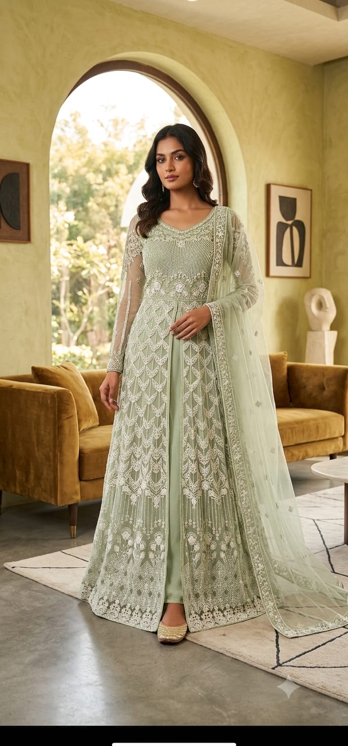 Anarkali Dress (F002BP)