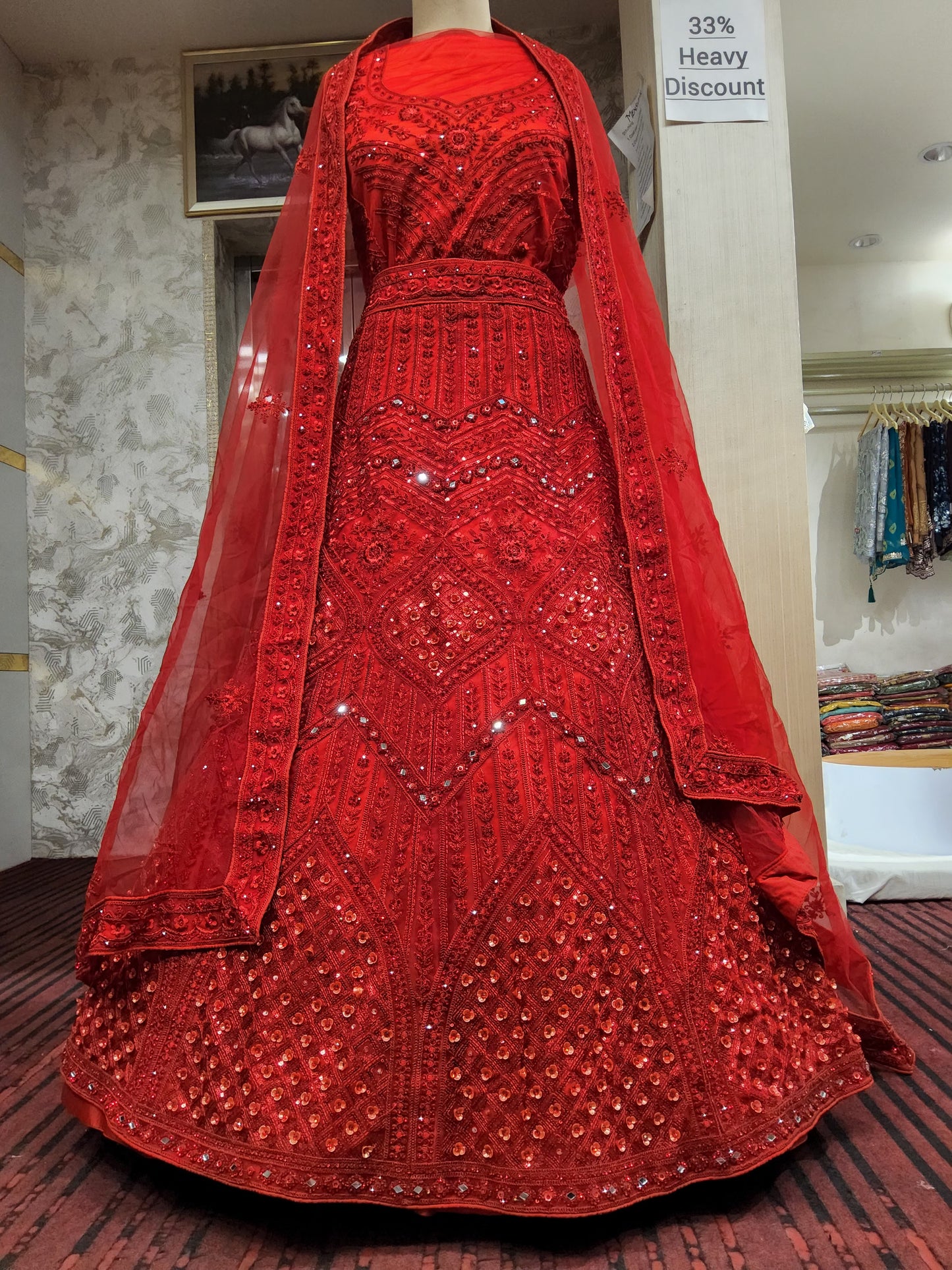 Bridal Lehenga (G01D8)