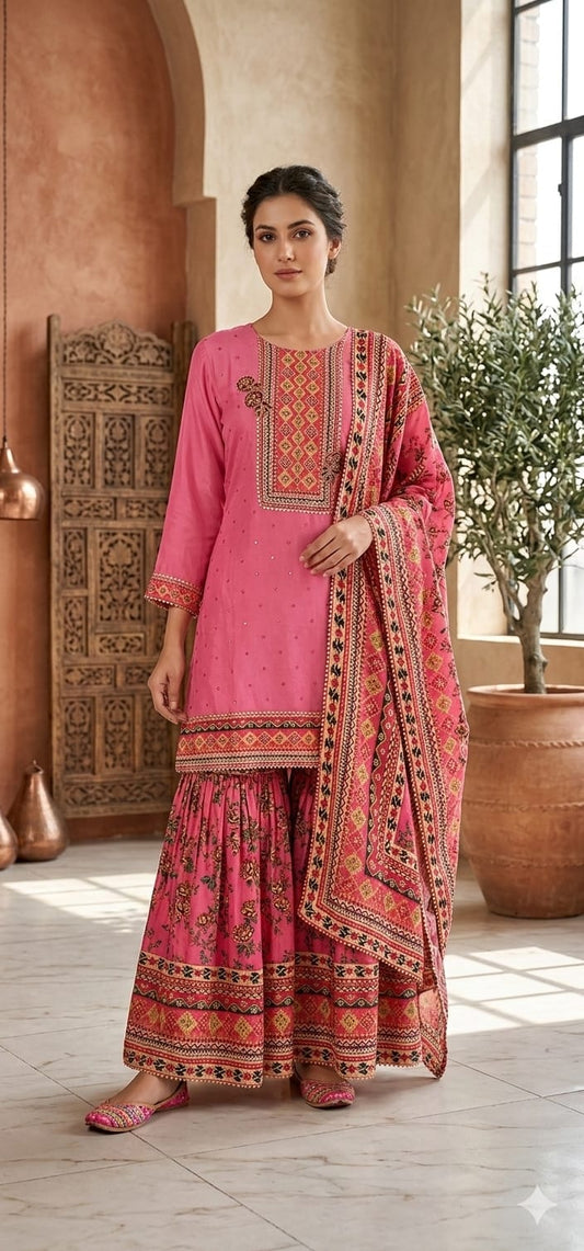 Sharara Suit  (G01U2)