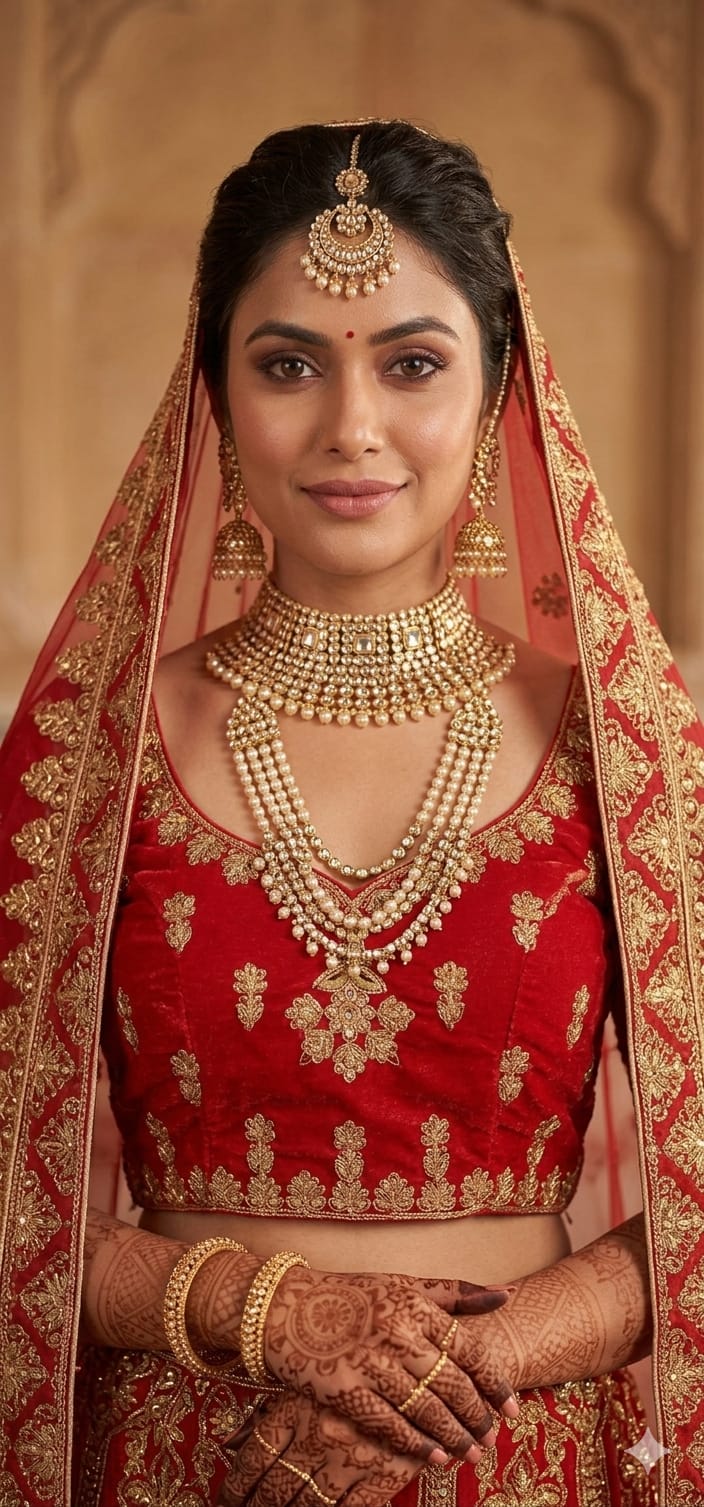 Bridall lehenga (F000GQ)