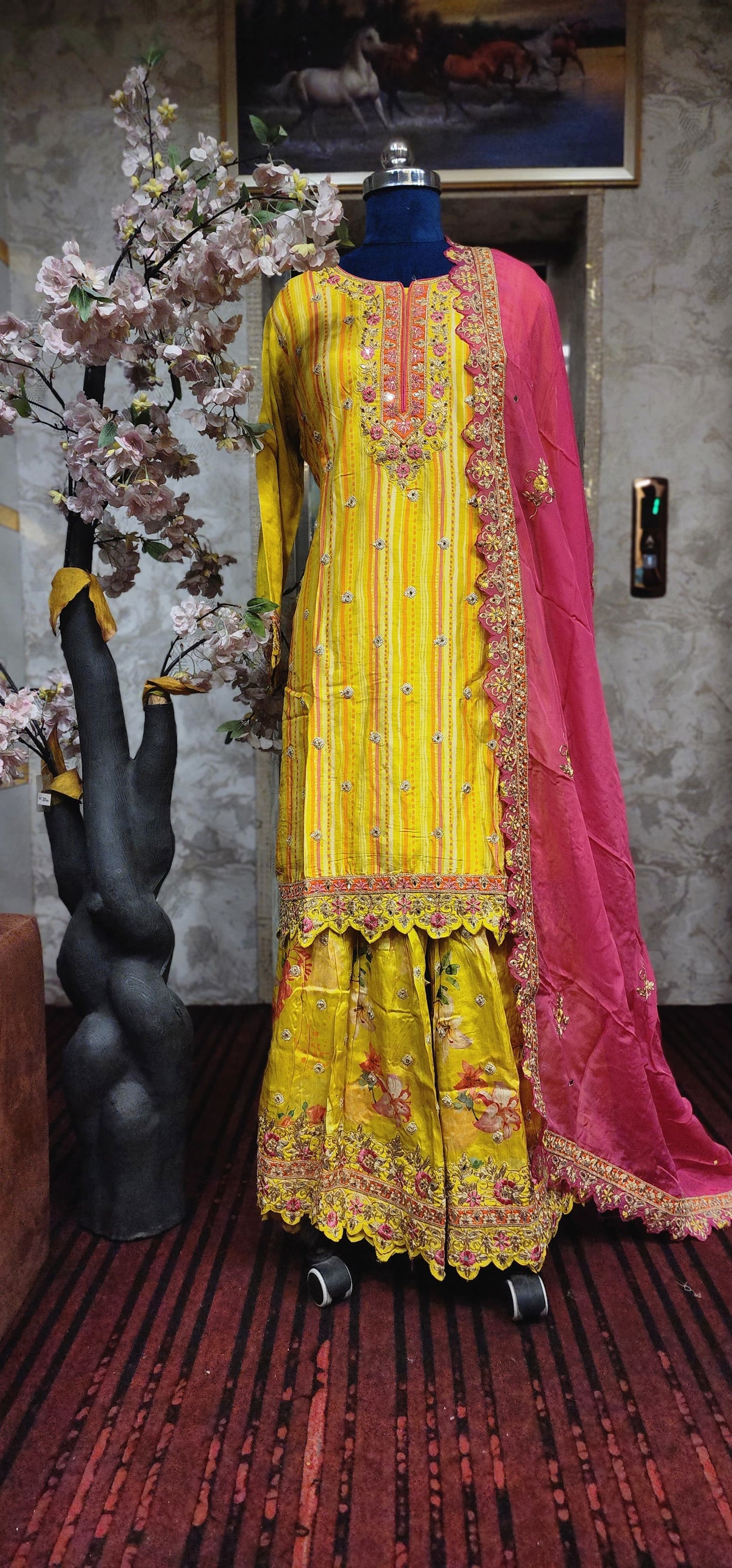 Sharara Suit (F000KP)