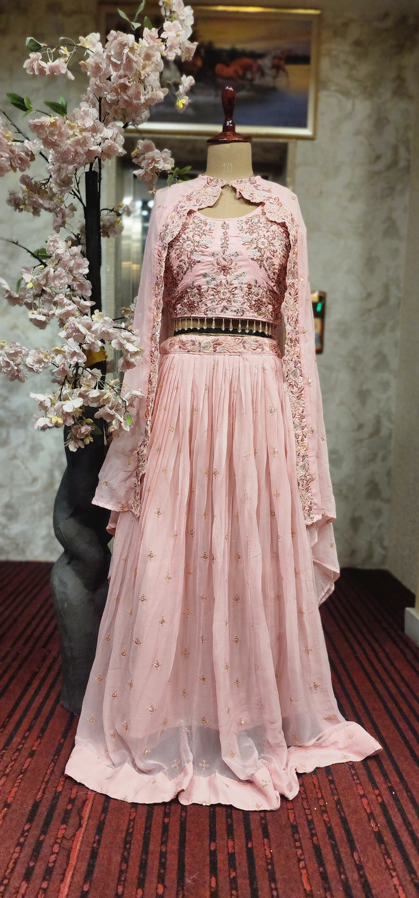 Indowestern Lehenga (80208)