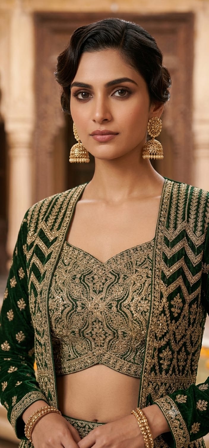 Indowestern Dress (F001PK)