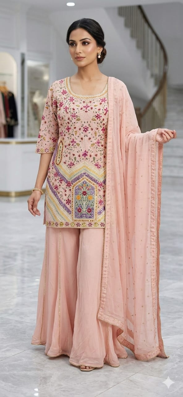 Sharara suit (G000Q6)