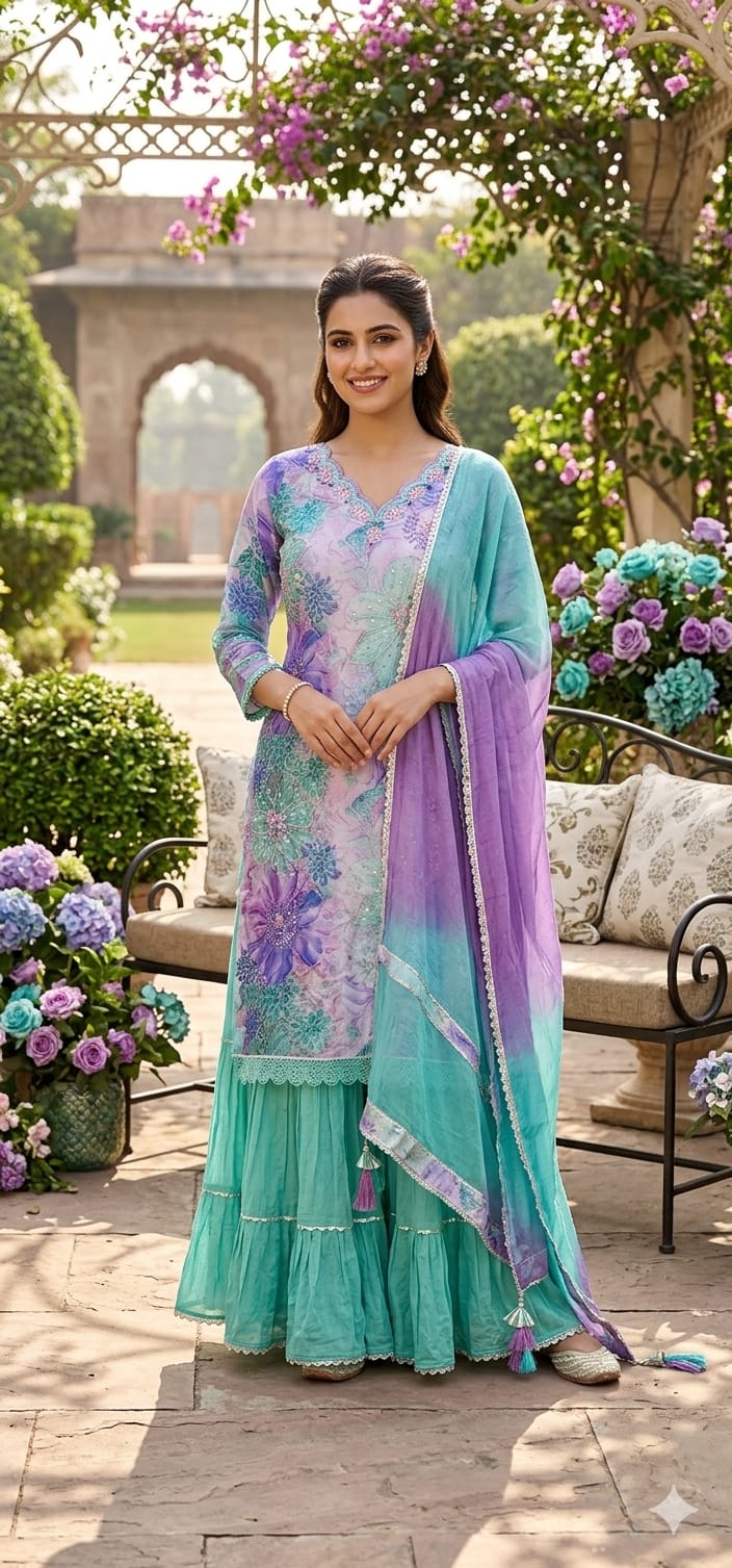 Anarkali suit (F00TYQ)