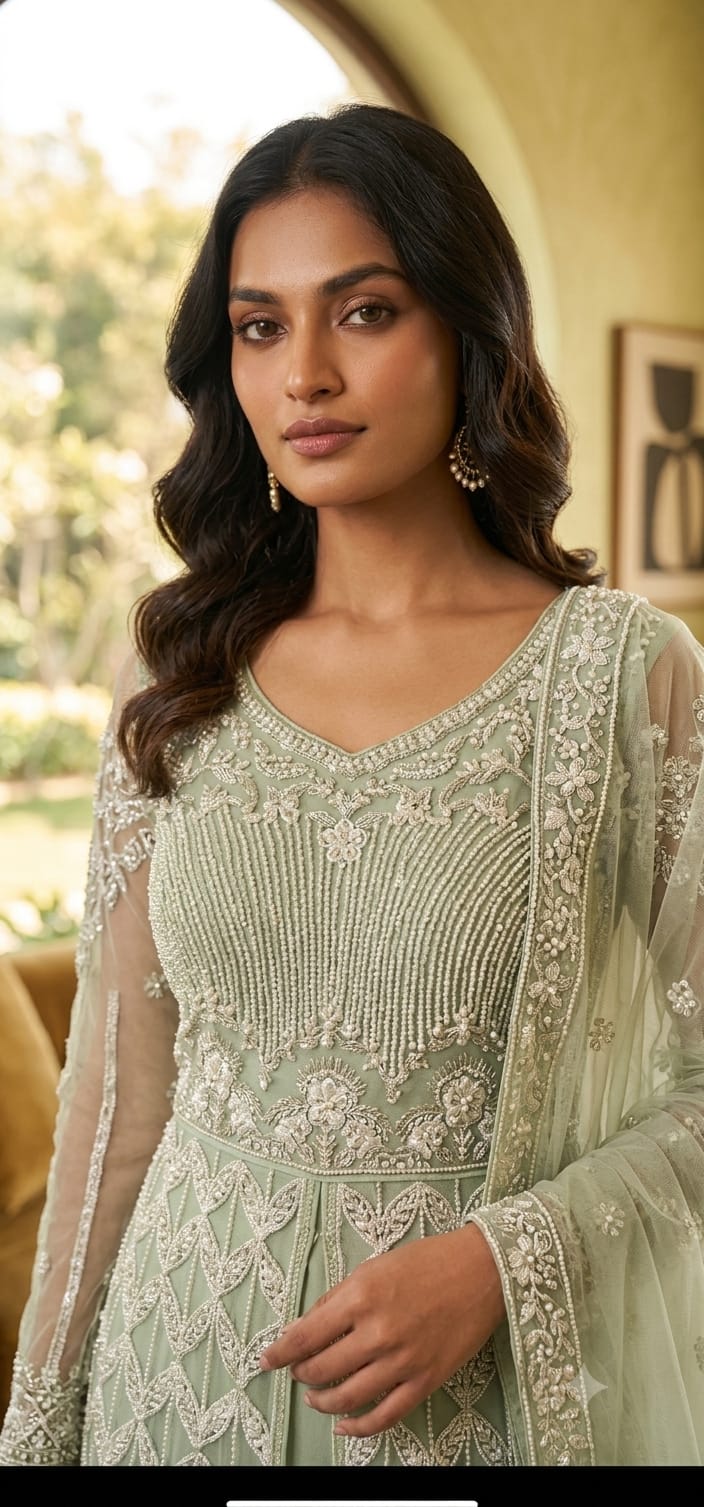Anarkali Dress (F002BP)