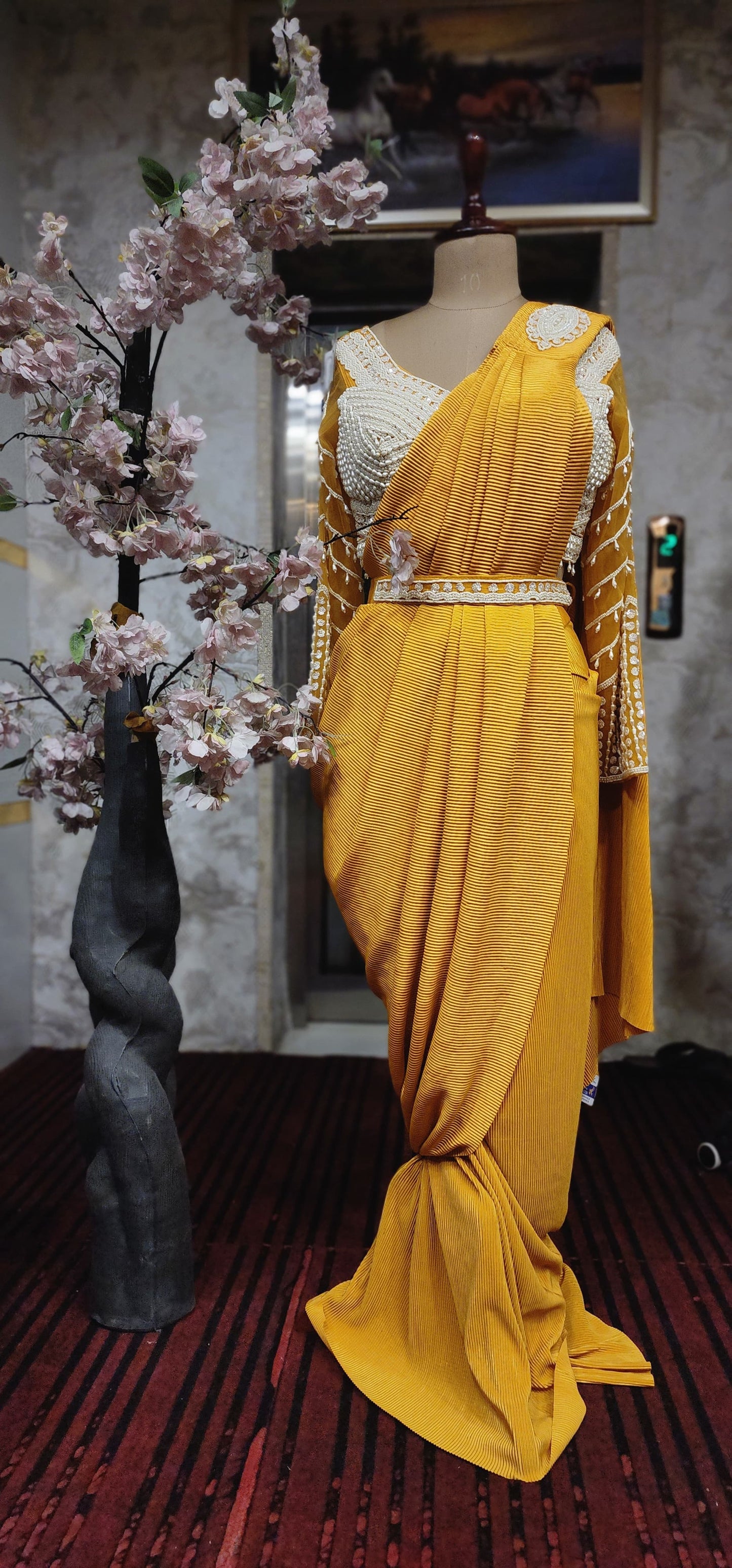 Stitched Saree (G01IA)