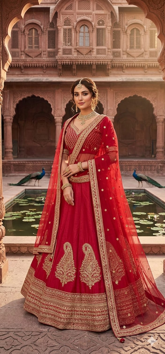 Bridal lehenga (72839)