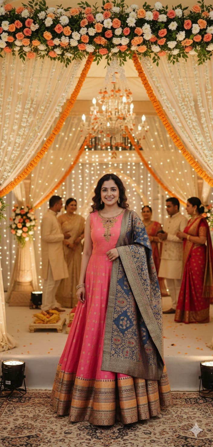 Anarkali suit (F000FX)