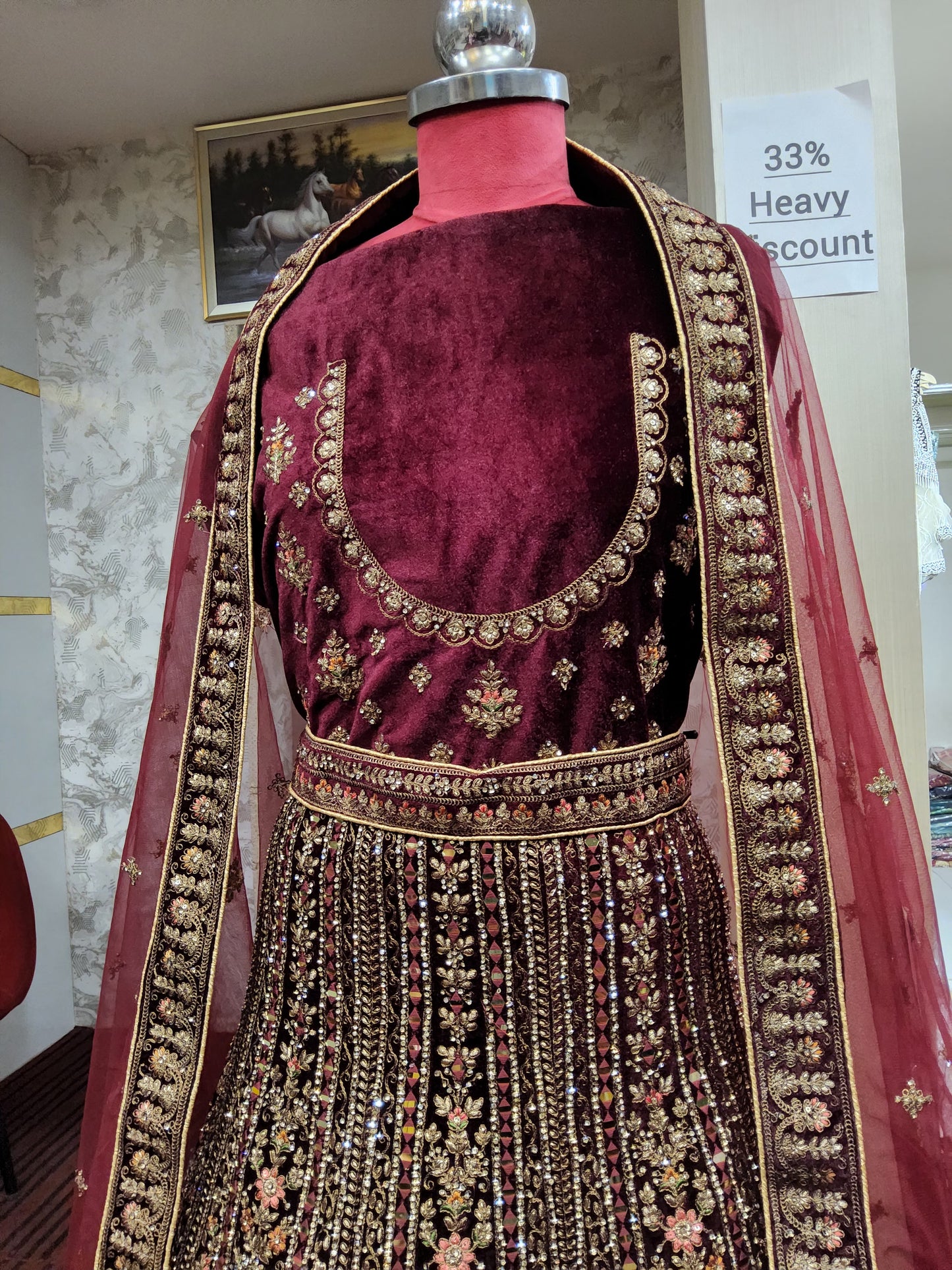 Bridal Lehenga (G01CL)