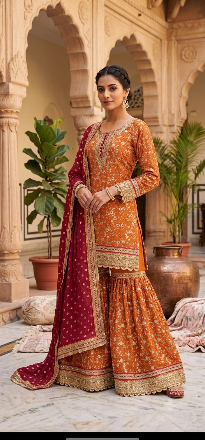 Sharara suit (G01MW)