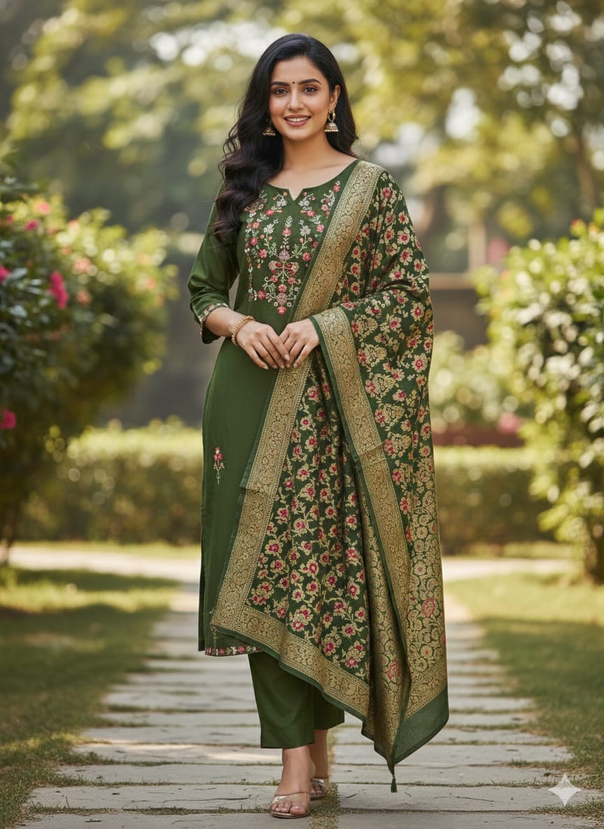 Banarasi Pant suit (G0102,G0103)